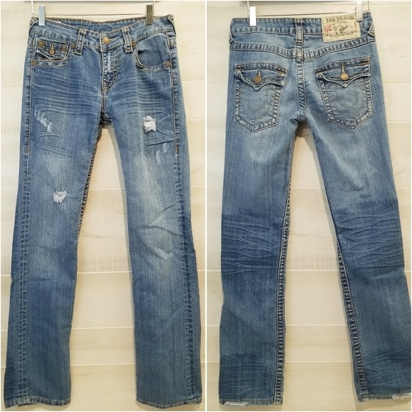 True Religion Denim - {27} True Religion Billy Dark Hallow First Edition Jeans Women's